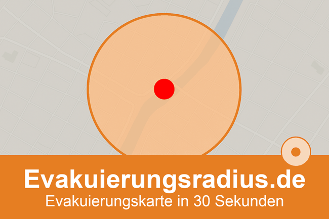 Bild von Evakuierungsradius.de
